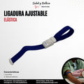 Ligadura ajustable elástica