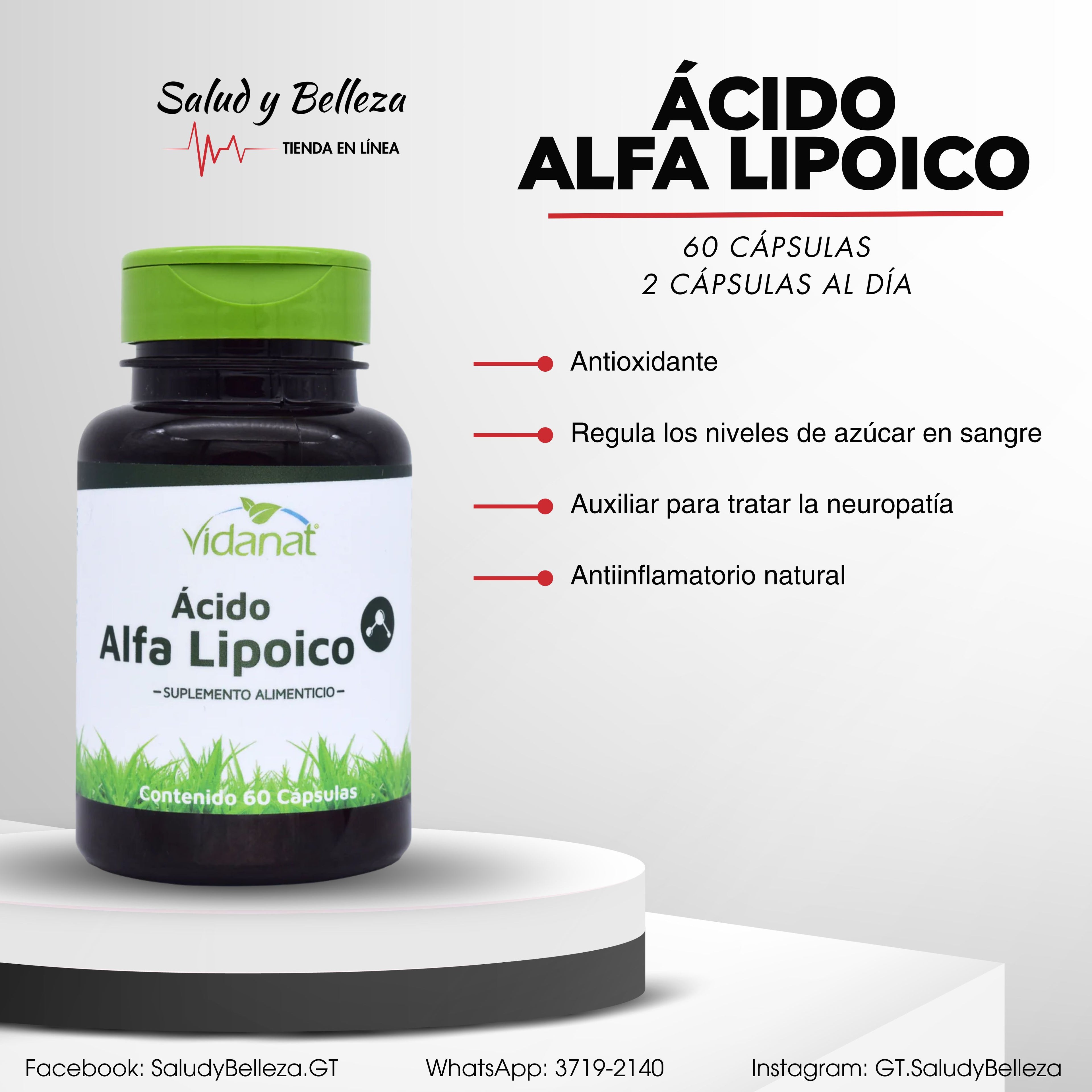 Ácido alfa lipoico