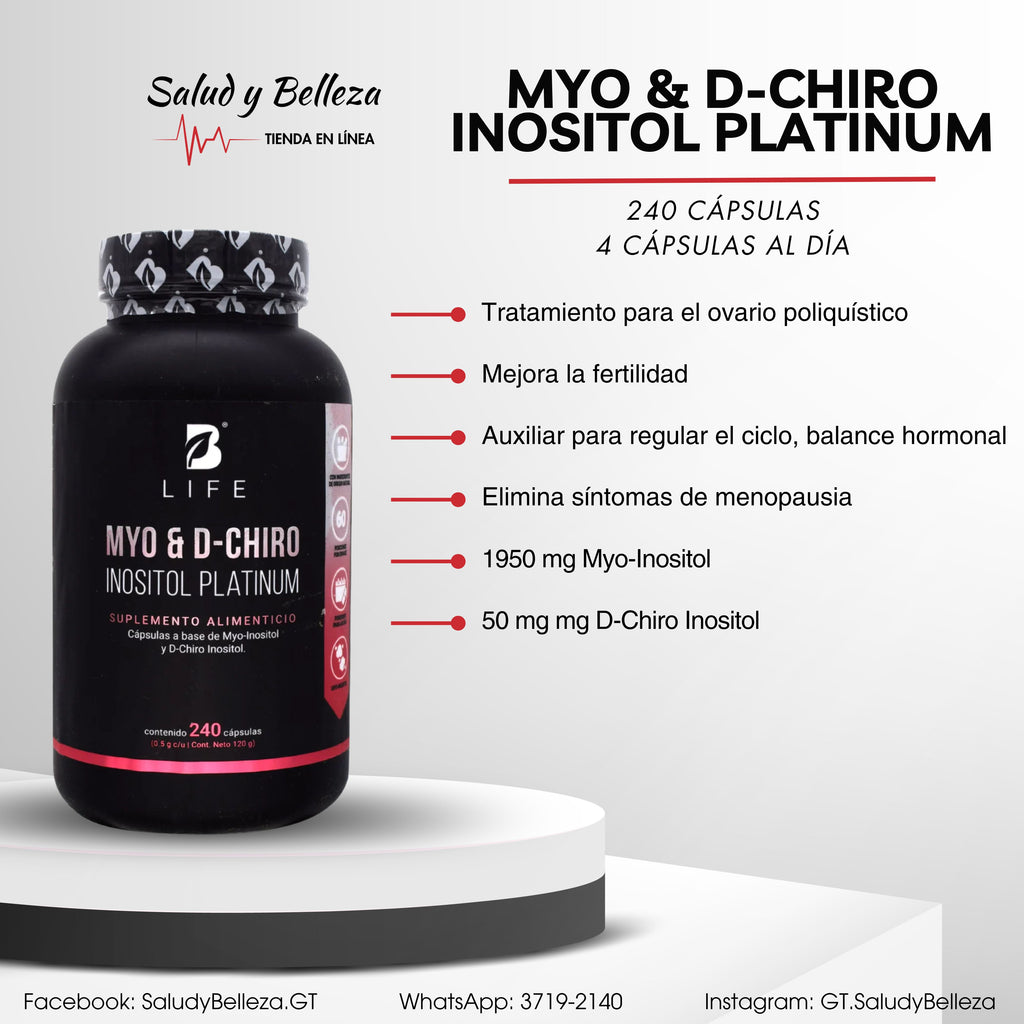 MYO & D-CHIRO Inositol platinum