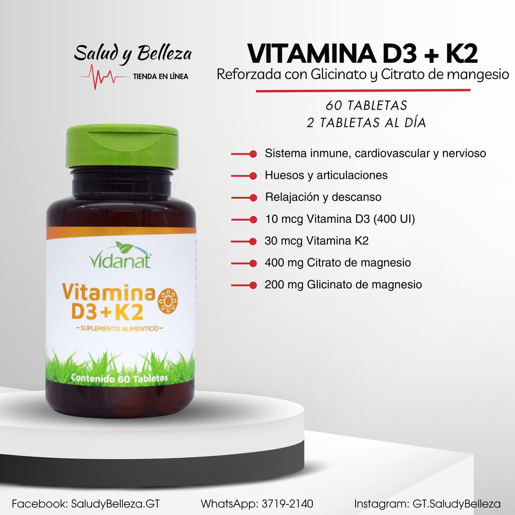 Vitamina D3 + K2