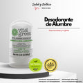 Desodorante de alumbre