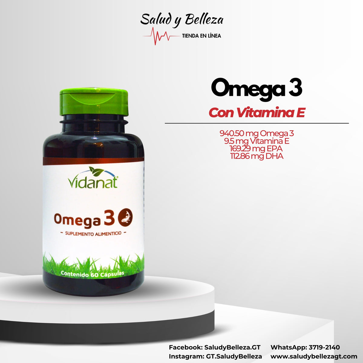 Omega 3 con Vitamina E