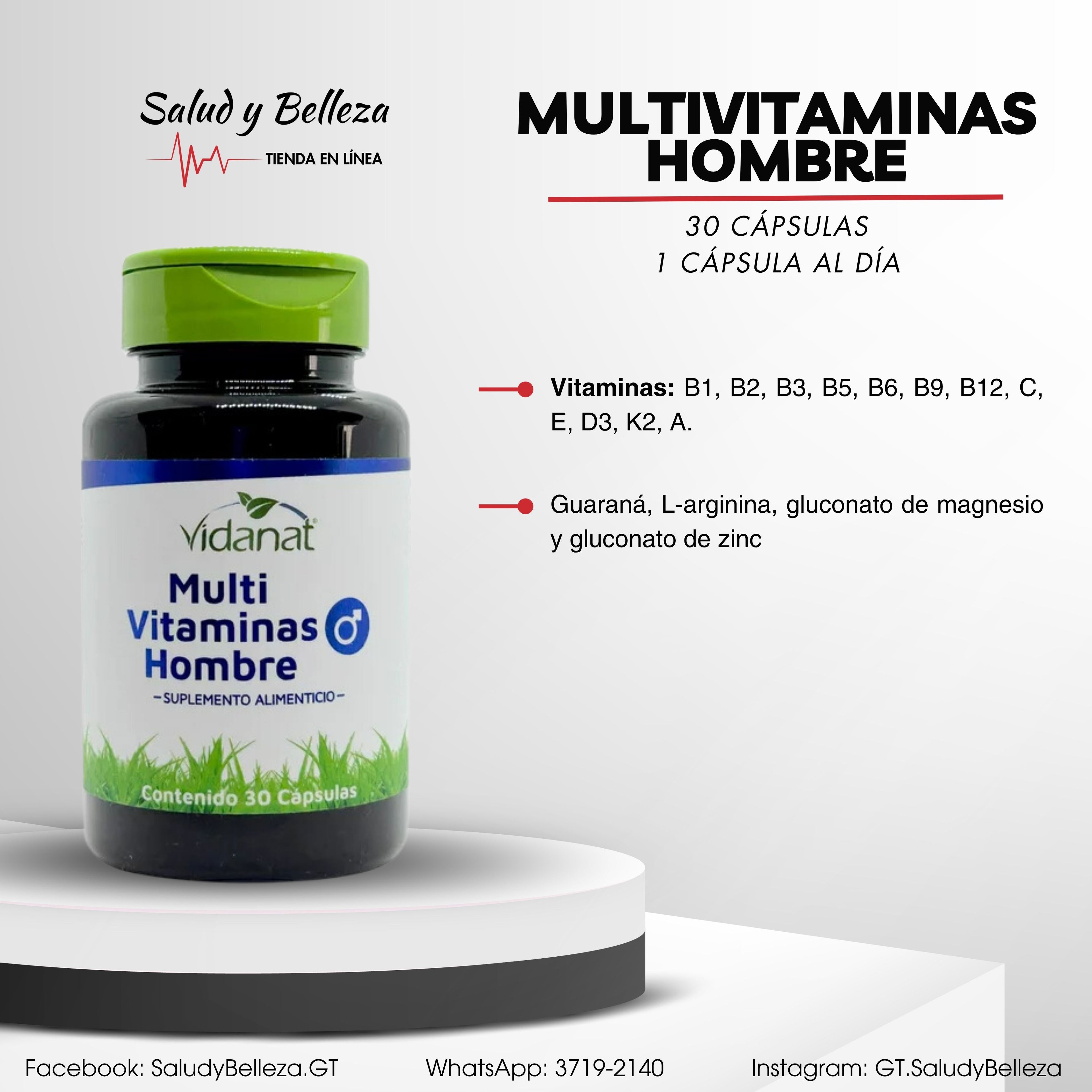 Multivitaminas Hombre